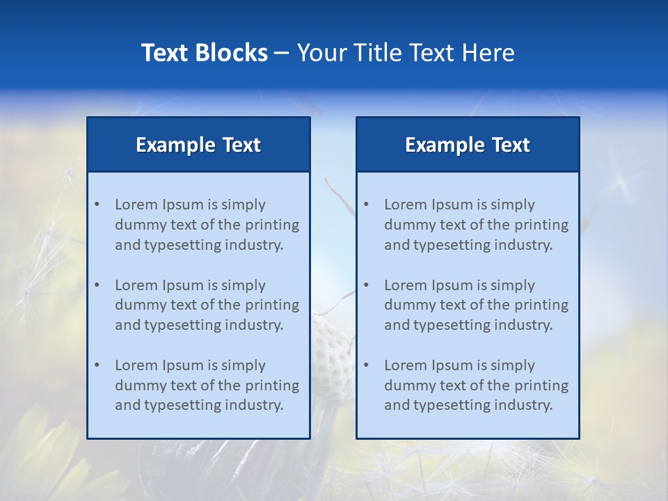 Antrey Summer Flower PowerPoint Template