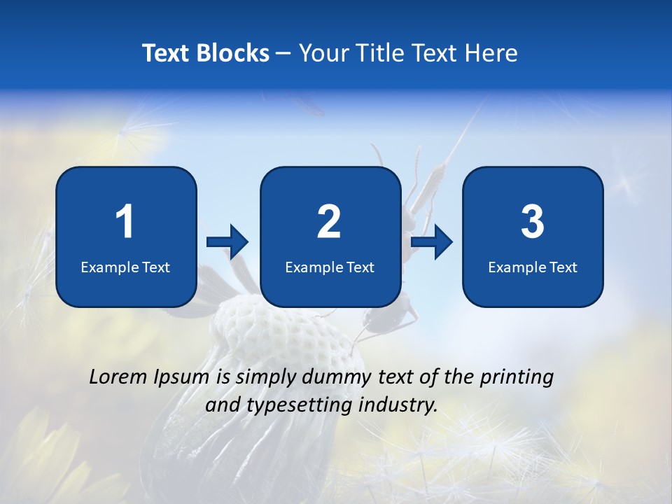 Antrey Summer Flower PowerPoint Template