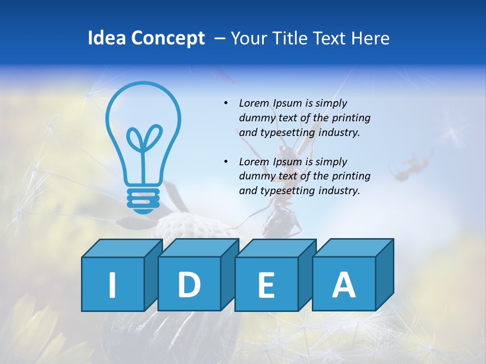 Antrey Summer Flower PowerPoint Template