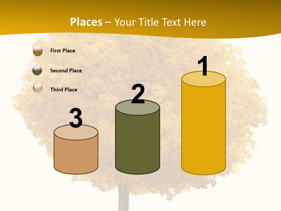 October Plant Woods PowerPoint Template