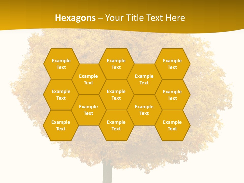 October Plant Woods PowerPoint Template