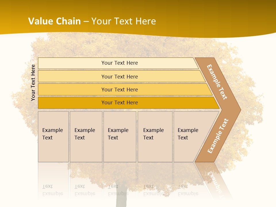 October Plant Woods PowerPoint Template