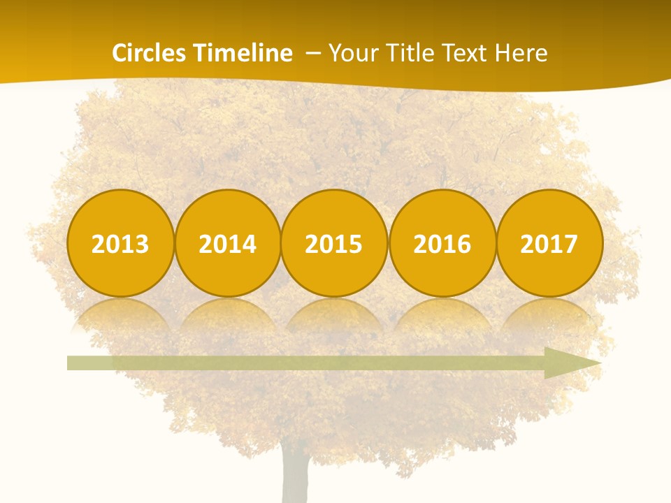 October Plant Woods PowerPoint Template