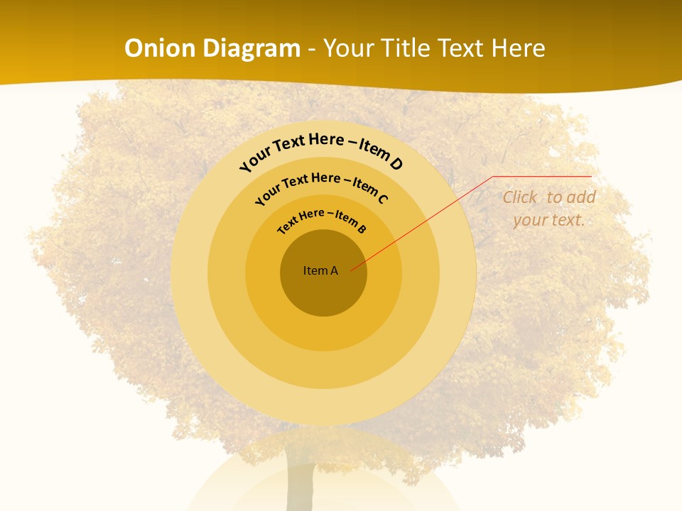 October Plant Woods PowerPoint Template