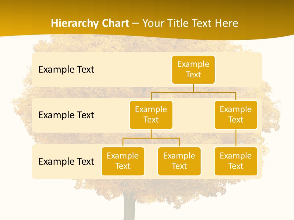 October Plant Woods PowerPoint Template