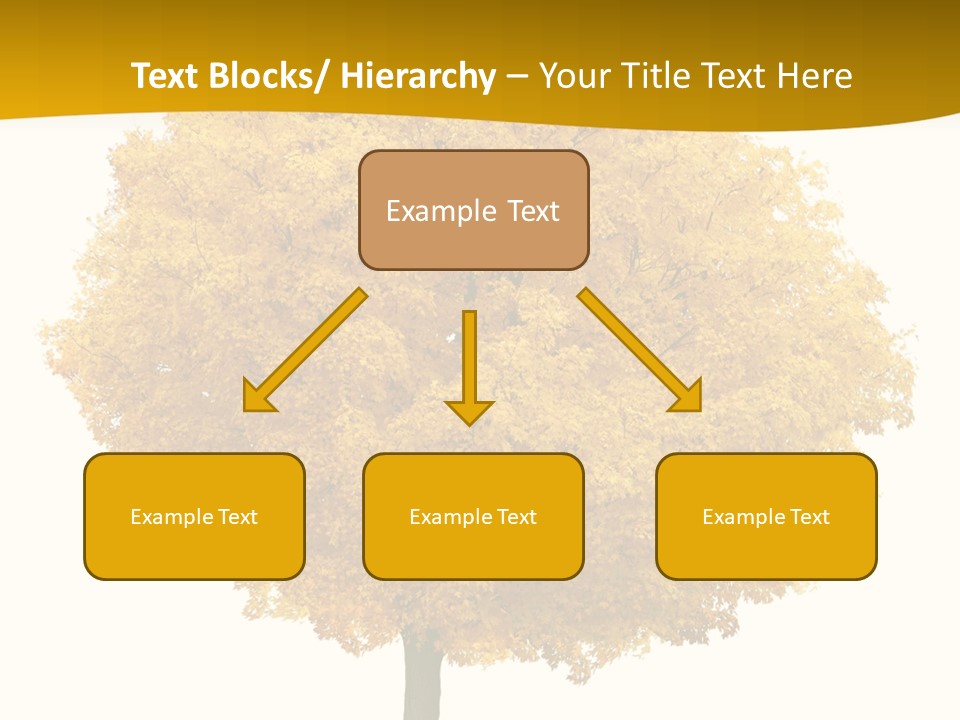 October Plant Woods PowerPoint Template