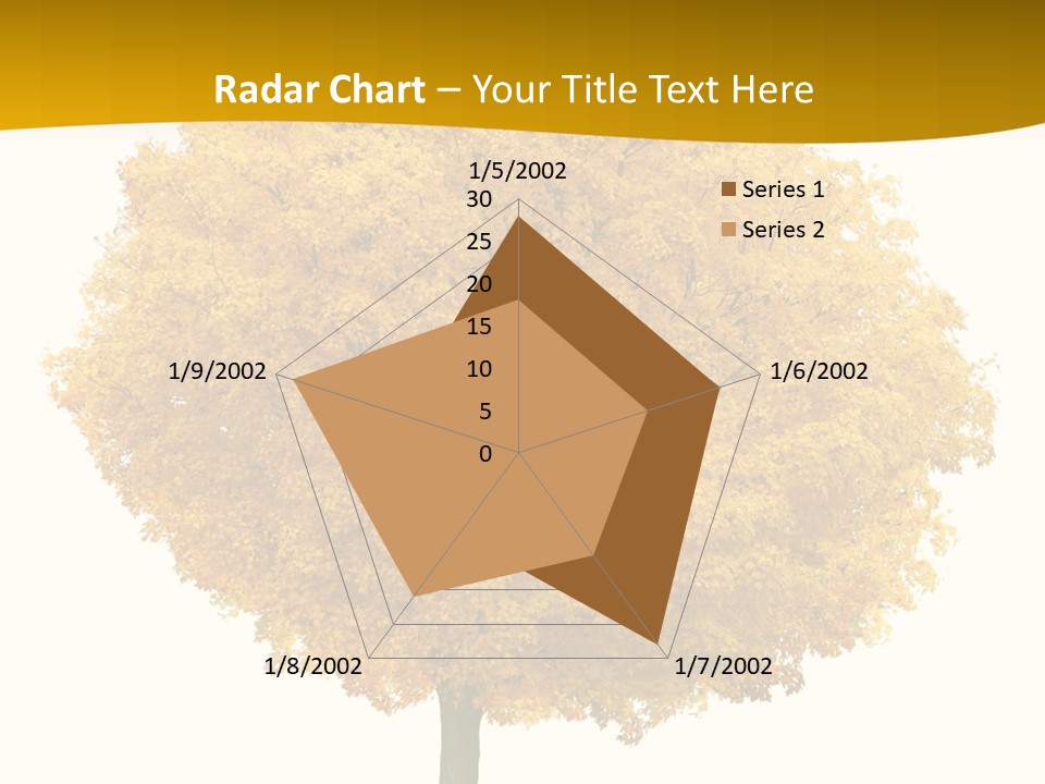 October Plant Woods PowerPoint Template