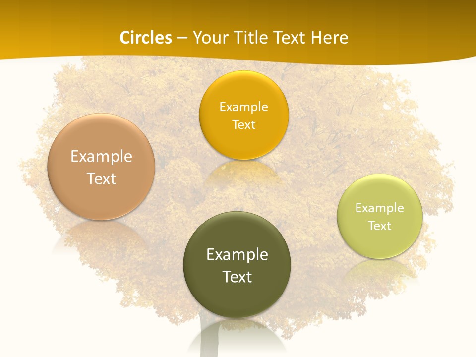 October Plant Woods PowerPoint Template