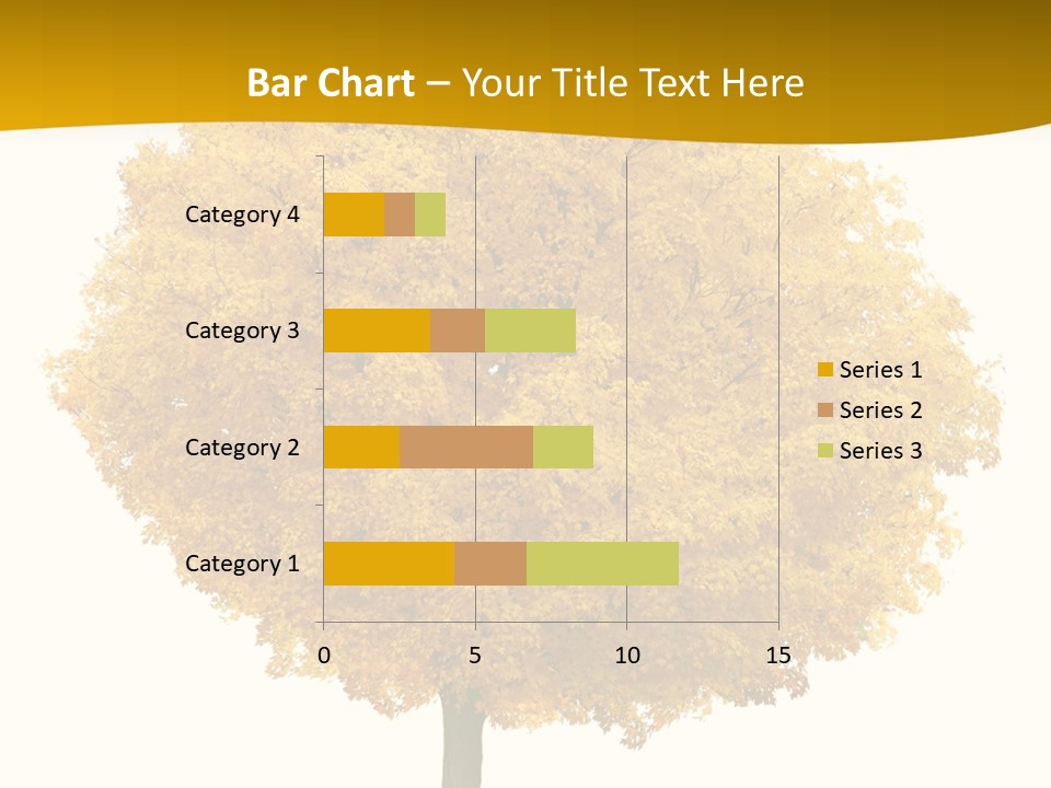 October Plant Woods PowerPoint Template