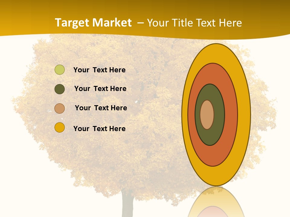 October Plant Woods PowerPoint Template