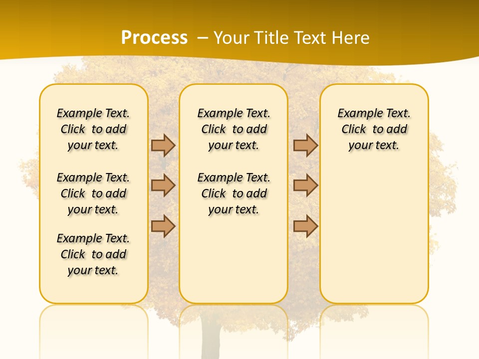 October Plant Woods PowerPoint Template