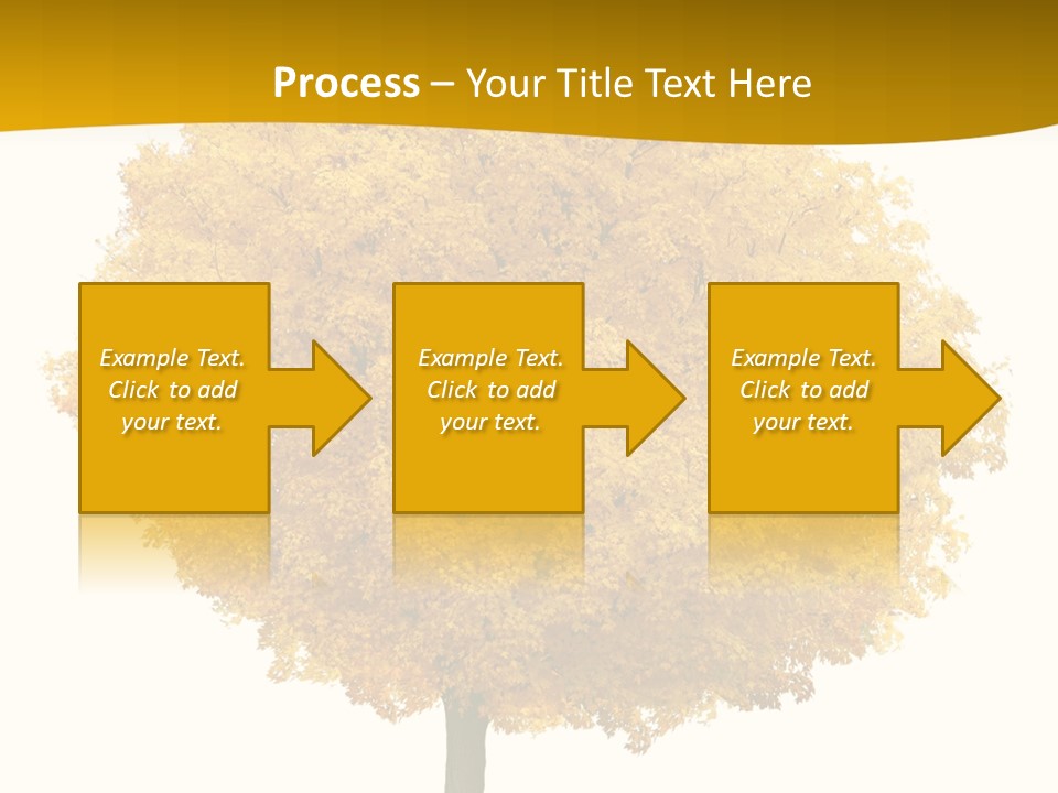 October Plant Woods PowerPoint Template