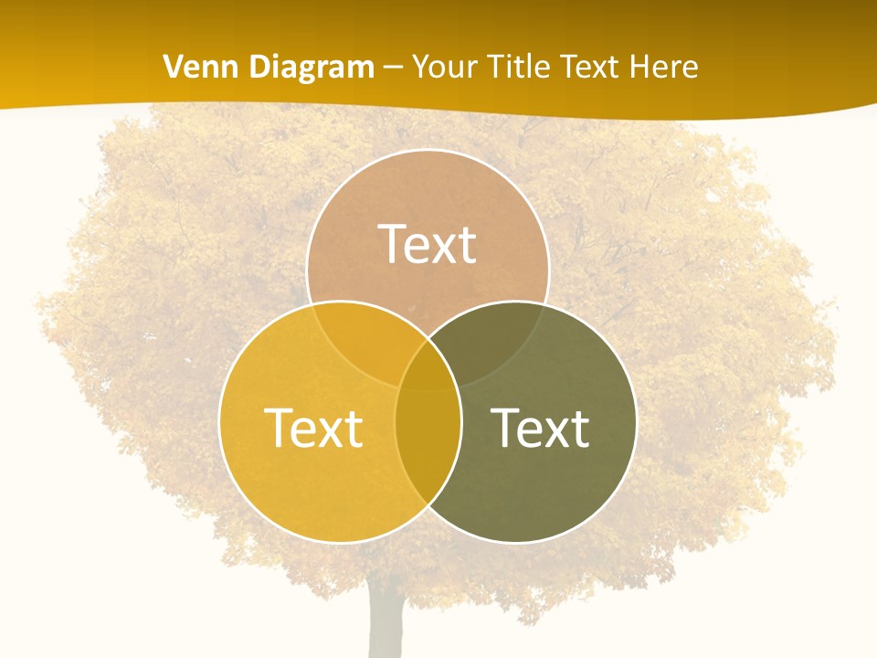 October Plant Woods PowerPoint Template