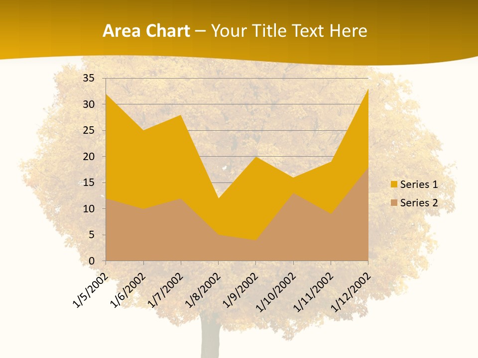 October Plant Woods PowerPoint Template