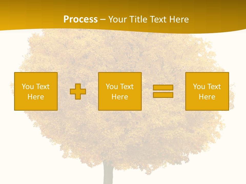 October Plant Woods PowerPoint Template