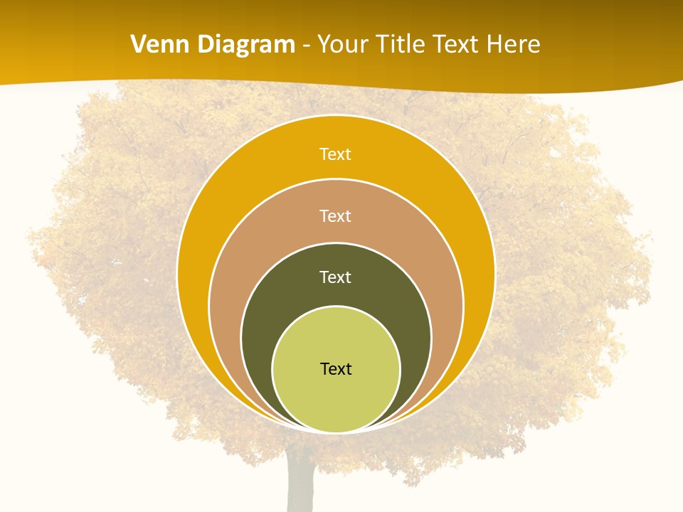 October Plant Woods PowerPoint Template