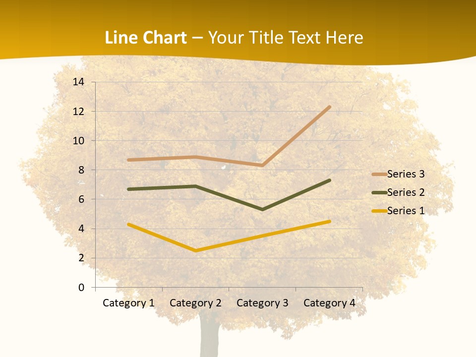 October Plant Woods PowerPoint Template