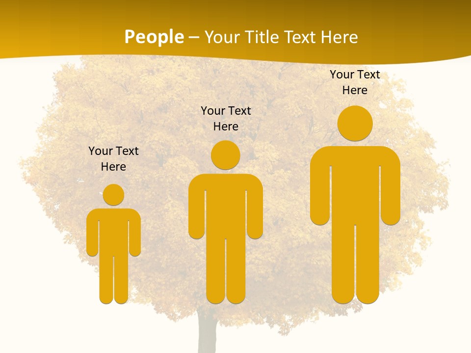 October Plant Woods PowerPoint Template