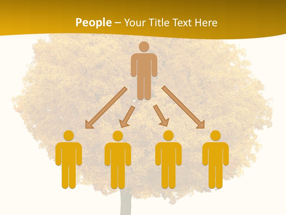 October Plant Woods PowerPoint Template