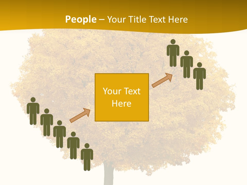 October Plant Woods PowerPoint Template