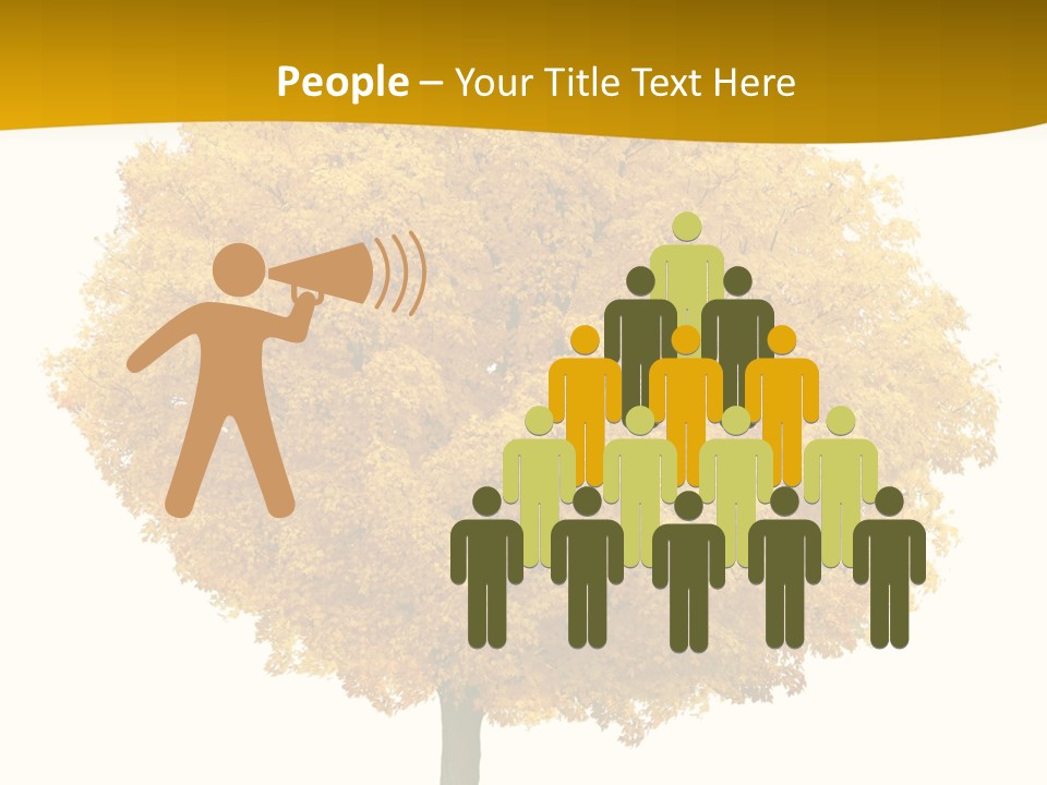 October Plant Woods PowerPoint Template