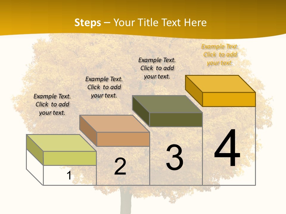 October Plant Woods PowerPoint Template
