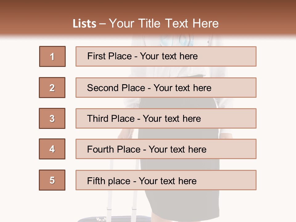 Woman Profession Female PowerPoint Template