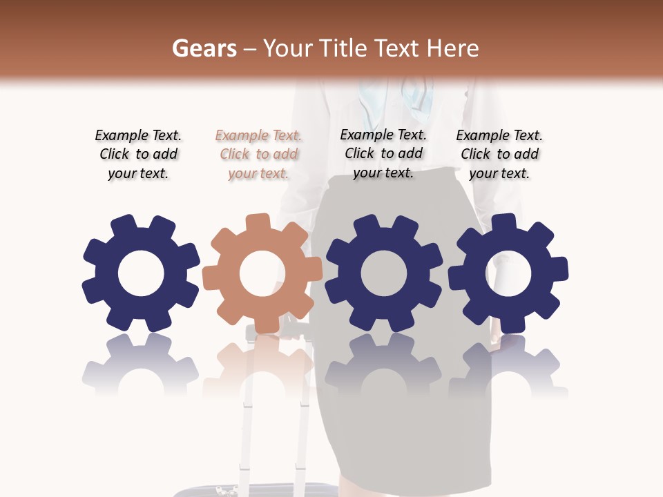 Woman Profession Female PowerPoint Template