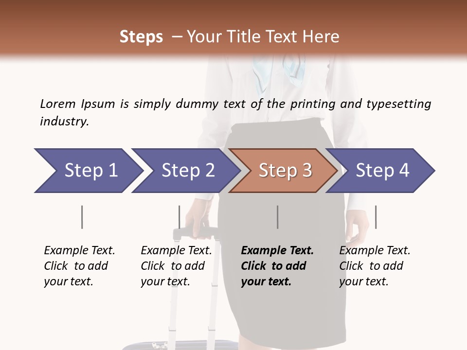 Woman Profession Female PowerPoint Template