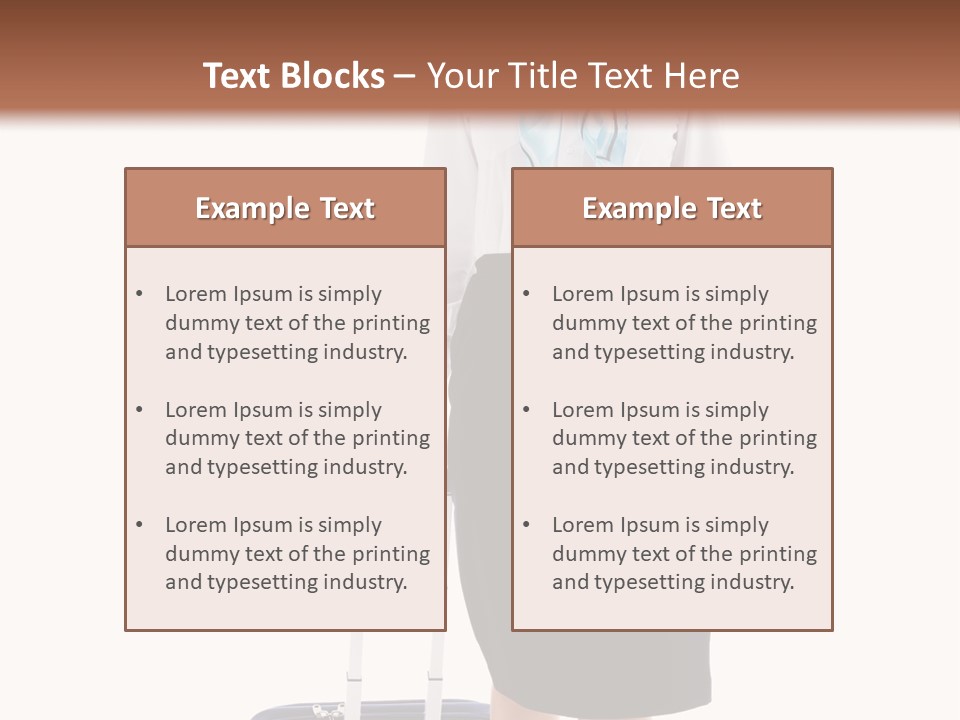 Woman Profession Female PowerPoint Template