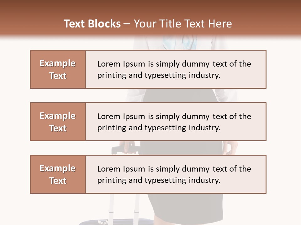 Woman Profession Female PowerPoint Template