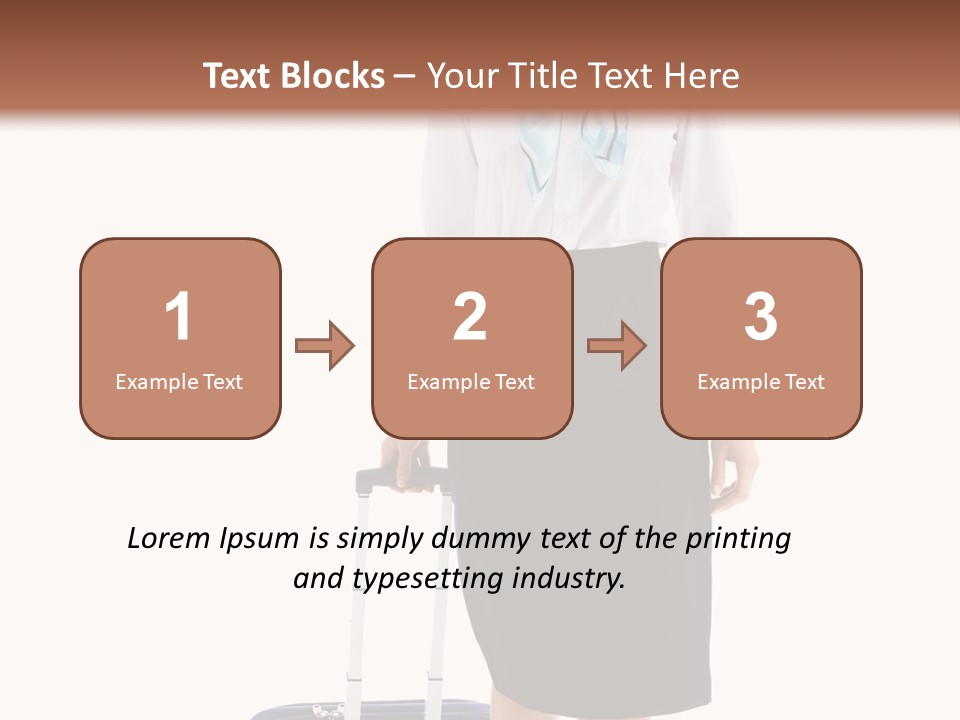 Woman Profession Female PowerPoint Template