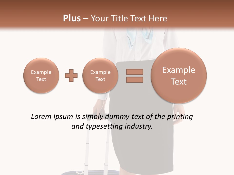 Woman Profession Female PowerPoint Template