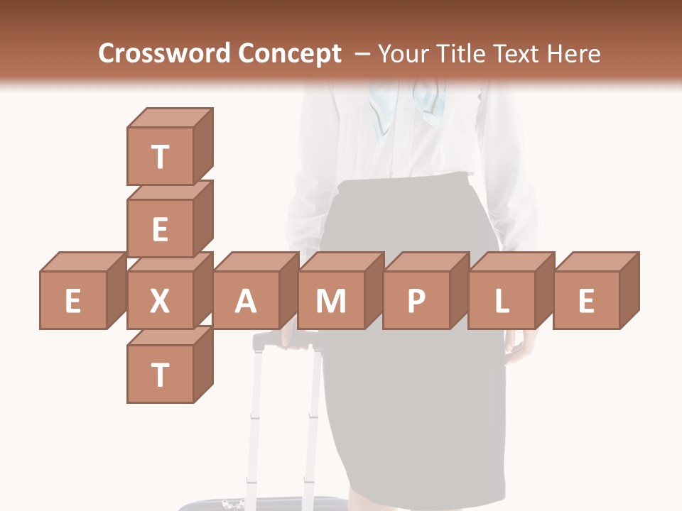 Woman Profession Female PowerPoint Template