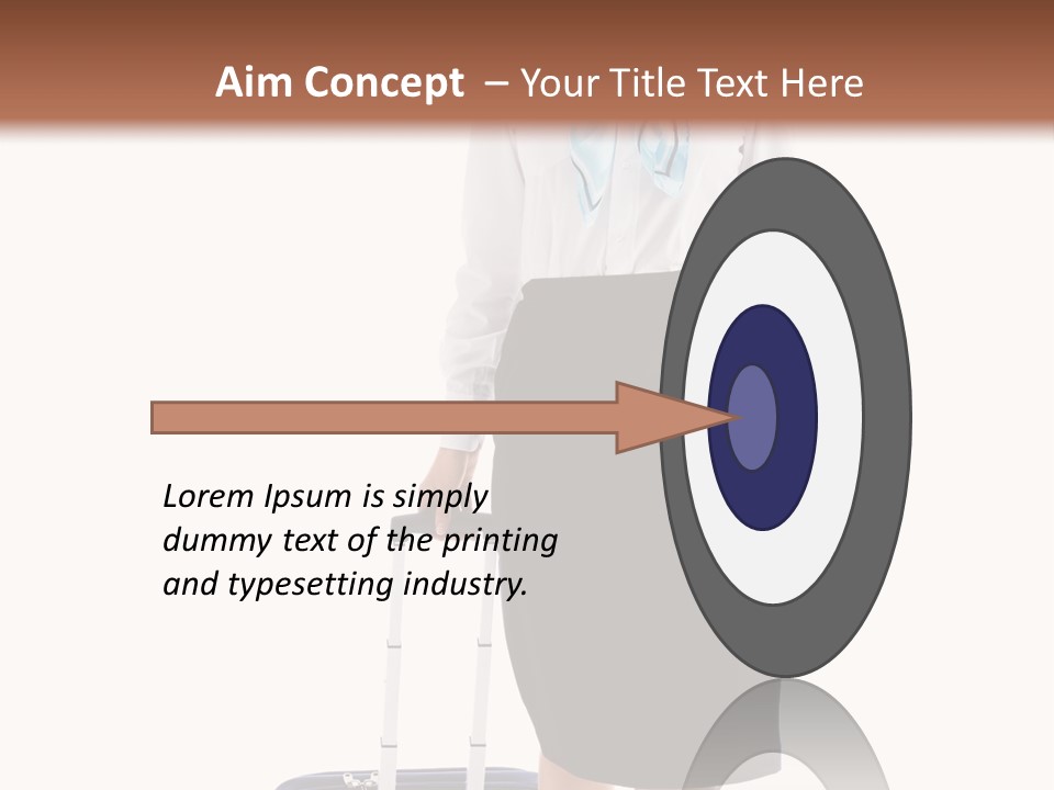 Woman Profession Female PowerPoint Template