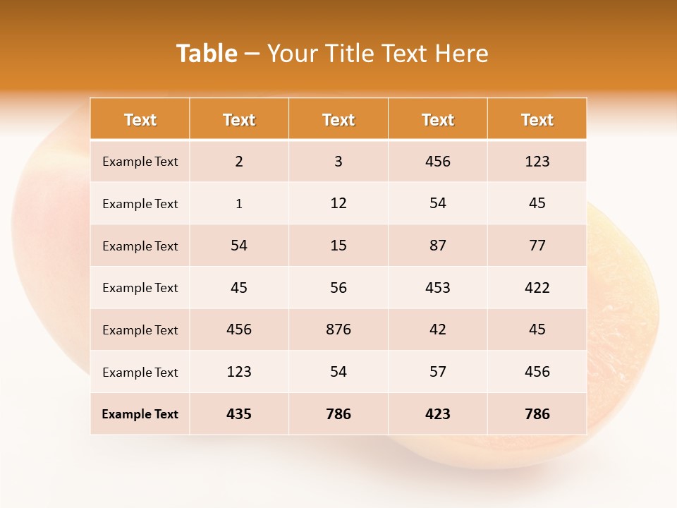 Summer Single Organic PowerPoint Template