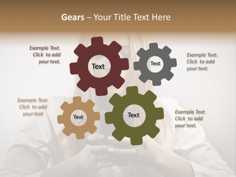 Milk Care Closed Eyes PowerPoint Template