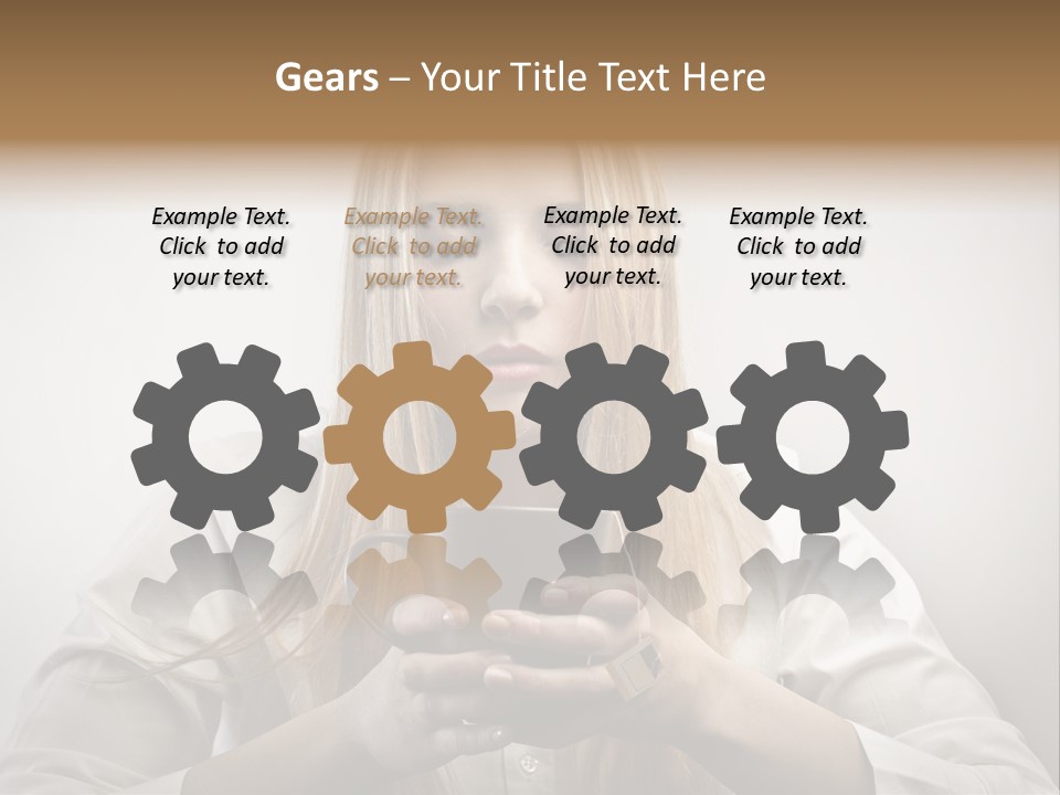 Milk Care Closed Eyes PowerPoint Template