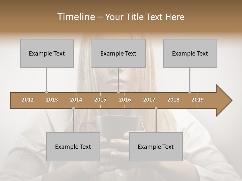 Milk Care Closed Eyes PowerPoint Template