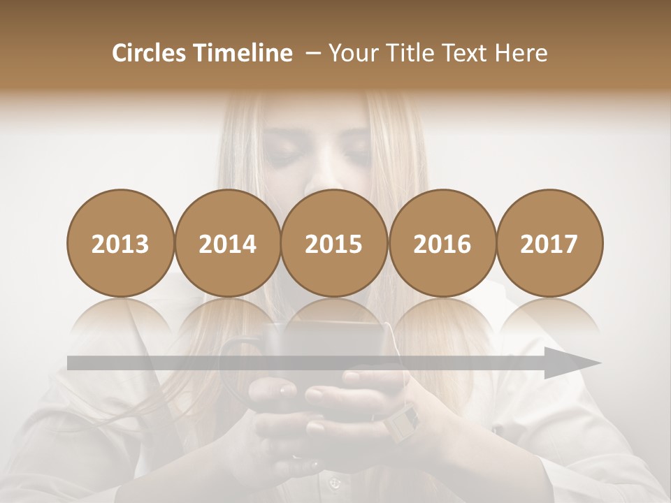 Milk Care Closed Eyes PowerPoint Template