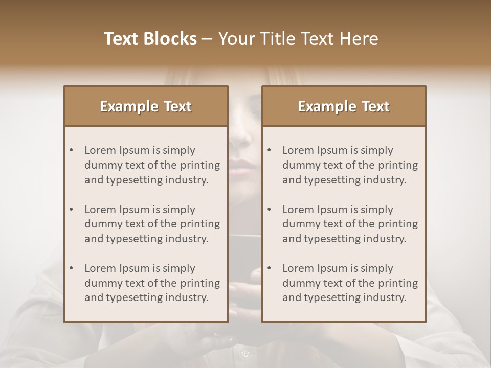 Milk Care Closed Eyes PowerPoint Template