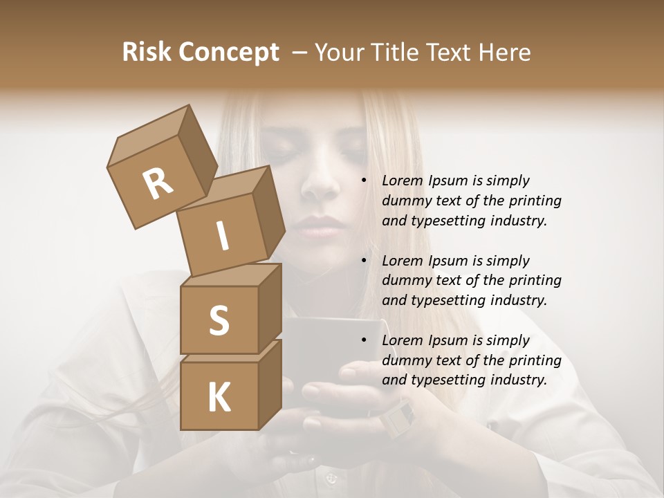 Milk Care Closed Eyes PowerPoint Template