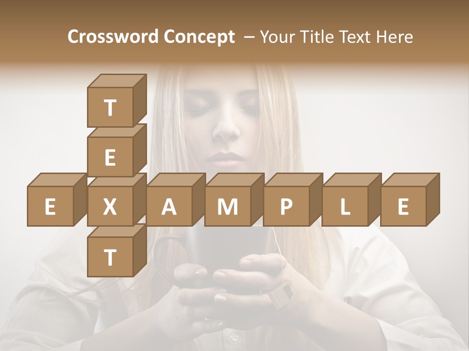 Milk Care Closed Eyes PowerPoint Template