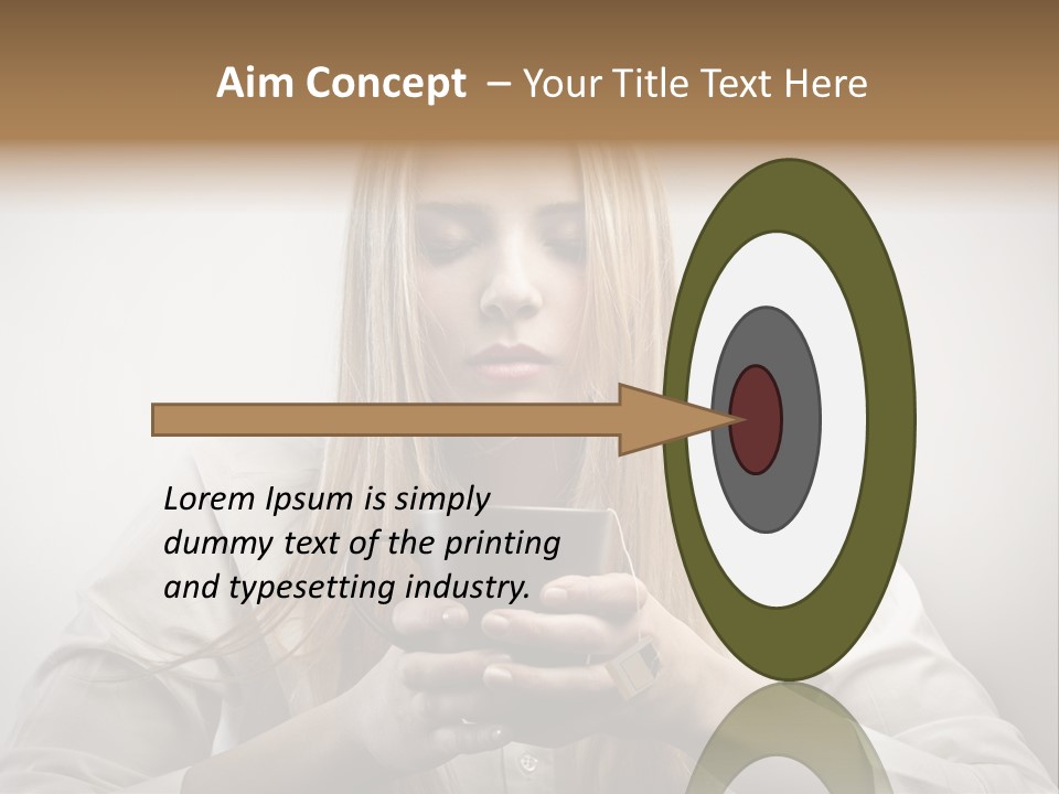 Milk Care Closed Eyes PowerPoint Template