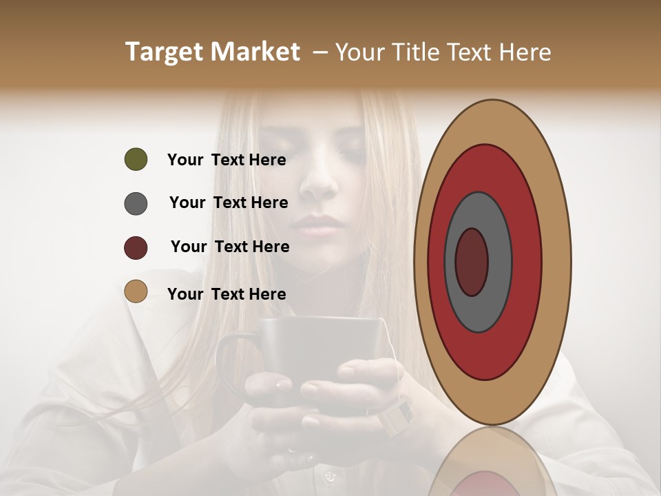 Milk Care Closed Eyes PowerPoint Template