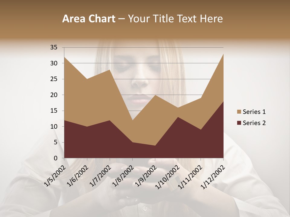 Milk Care Closed Eyes PowerPoint Template