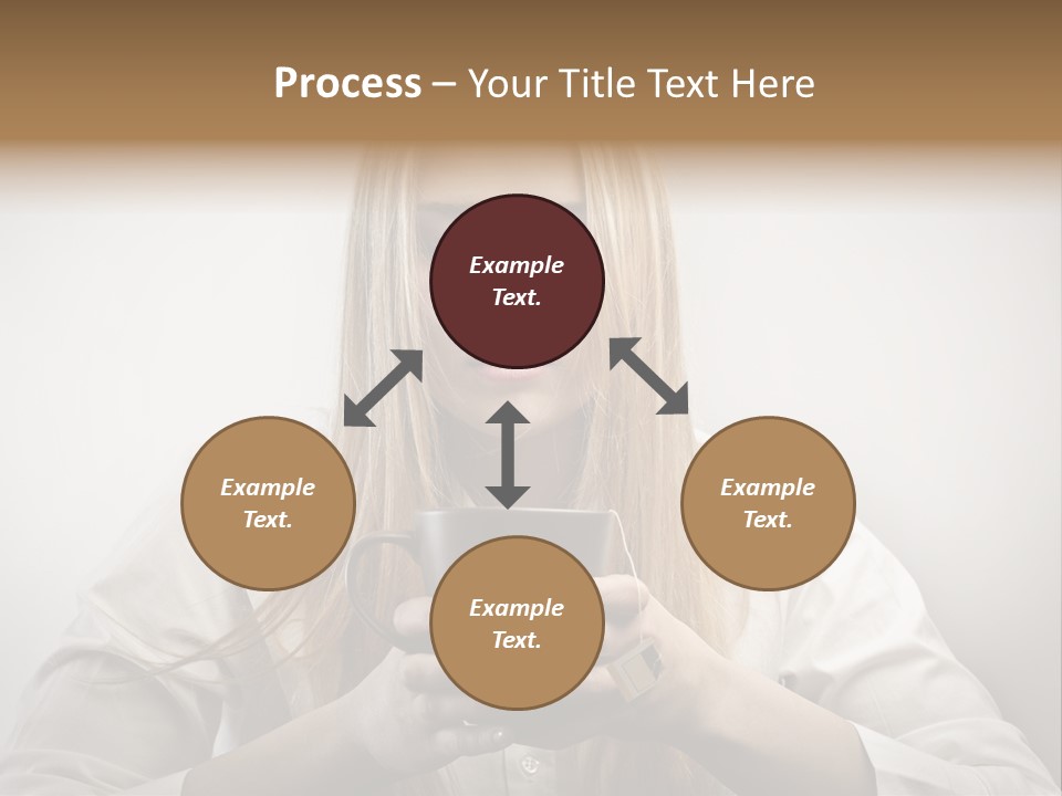 Milk Care Closed Eyes PowerPoint Template