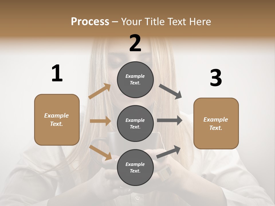 Milk Care Closed Eyes PowerPoint Template