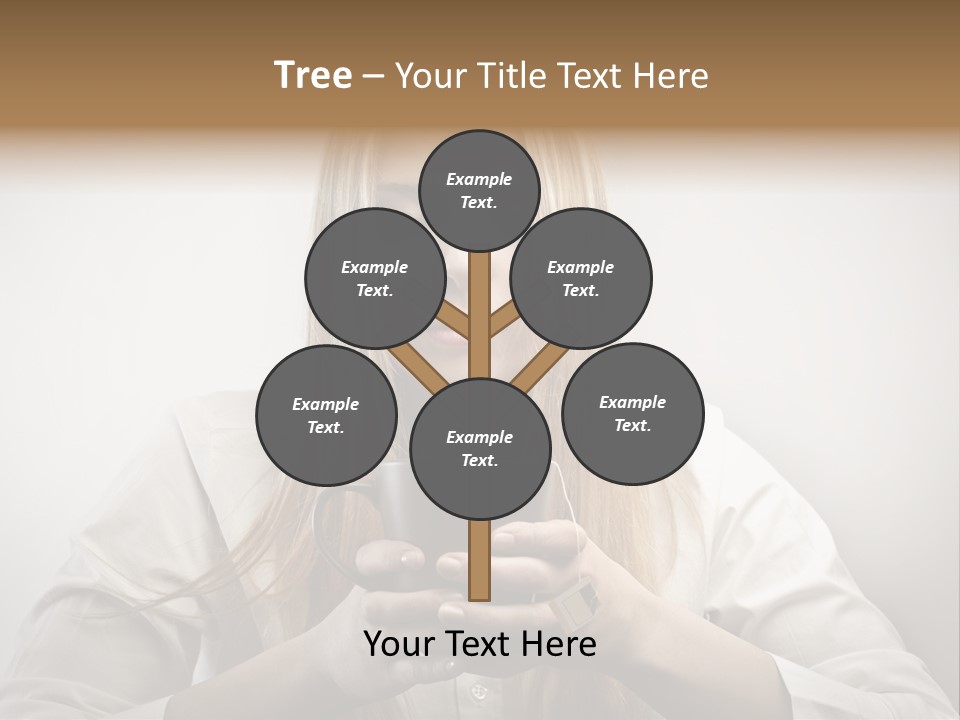 Milk Care Closed Eyes PowerPoint Template