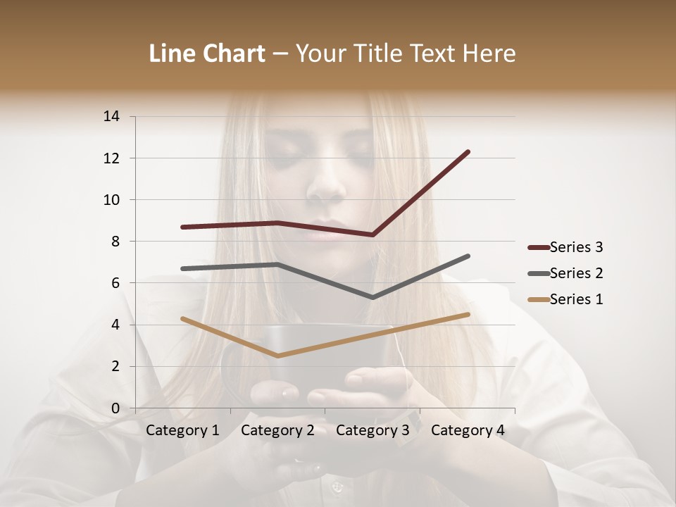 Milk Care Closed Eyes PowerPoint Template